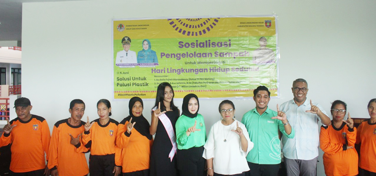 Dinas Lingkungan Hidup dan TP PKK Kolaborasi Gelar Sosialisasi Pengelolaan Sampah